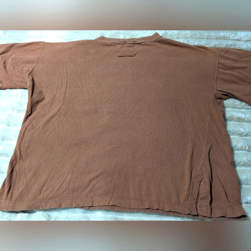 Women's Vintage The Limited Brown Oversized T-Shirt Size L - Picture 4 of 7